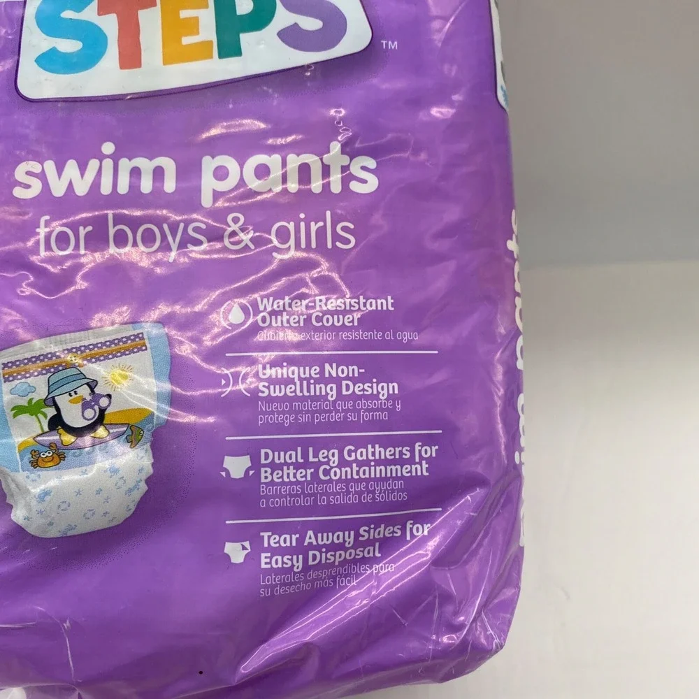 Gentle Steps‎ Swim Pants for Boys & Girls Size M 24-34lbs